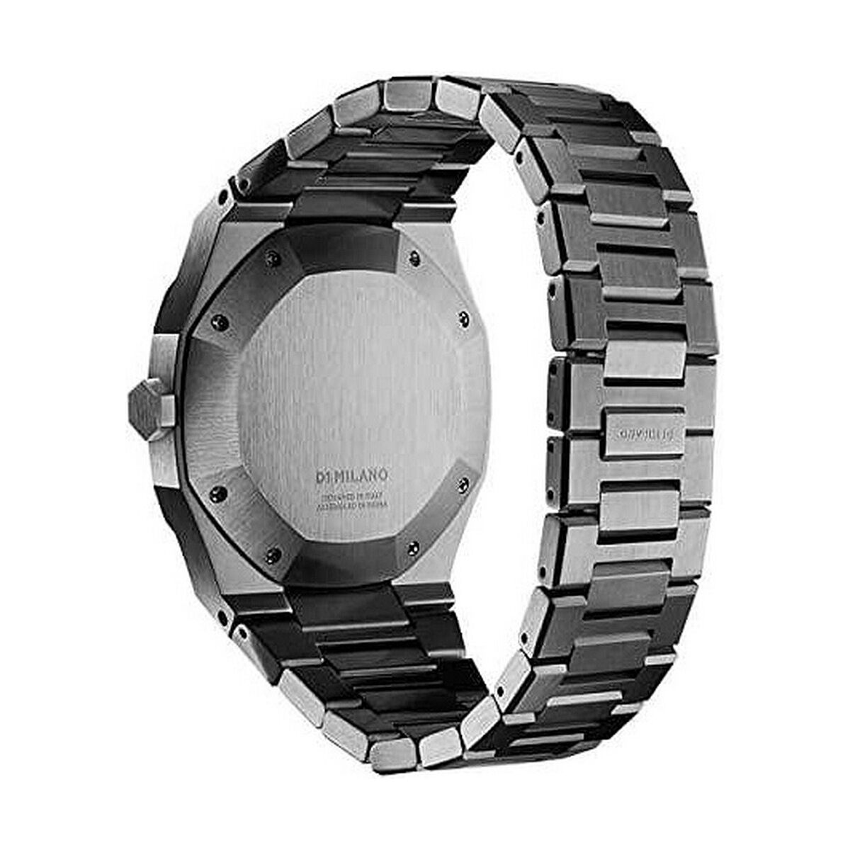 Herrklocka D1 Milano AUTOMATIC GUN METAL (Ø 41,5 mm) - 4
