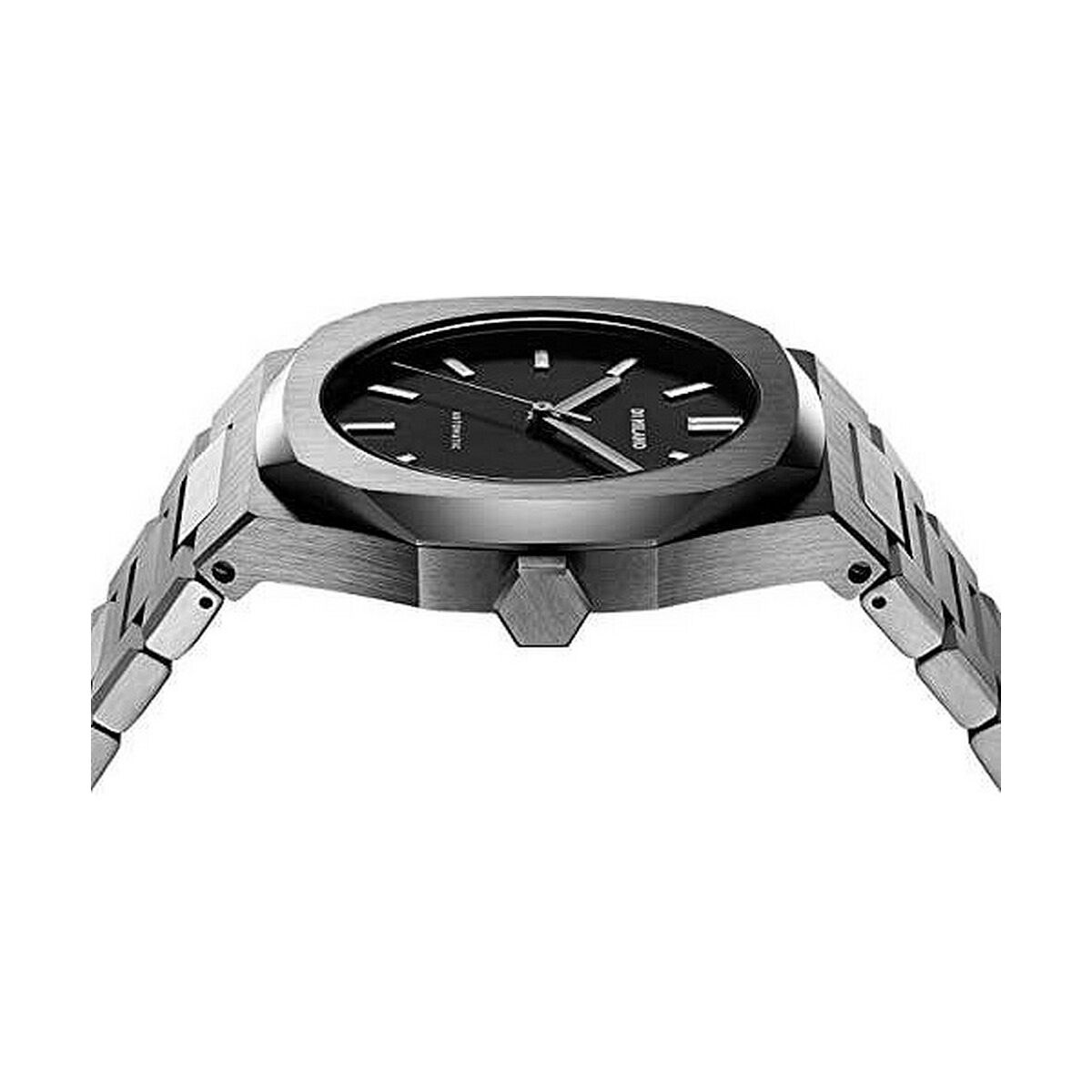 Herrklocka D1 Milano AUTOMATIC GUN METAL (Ø 41,5 mm) - 3