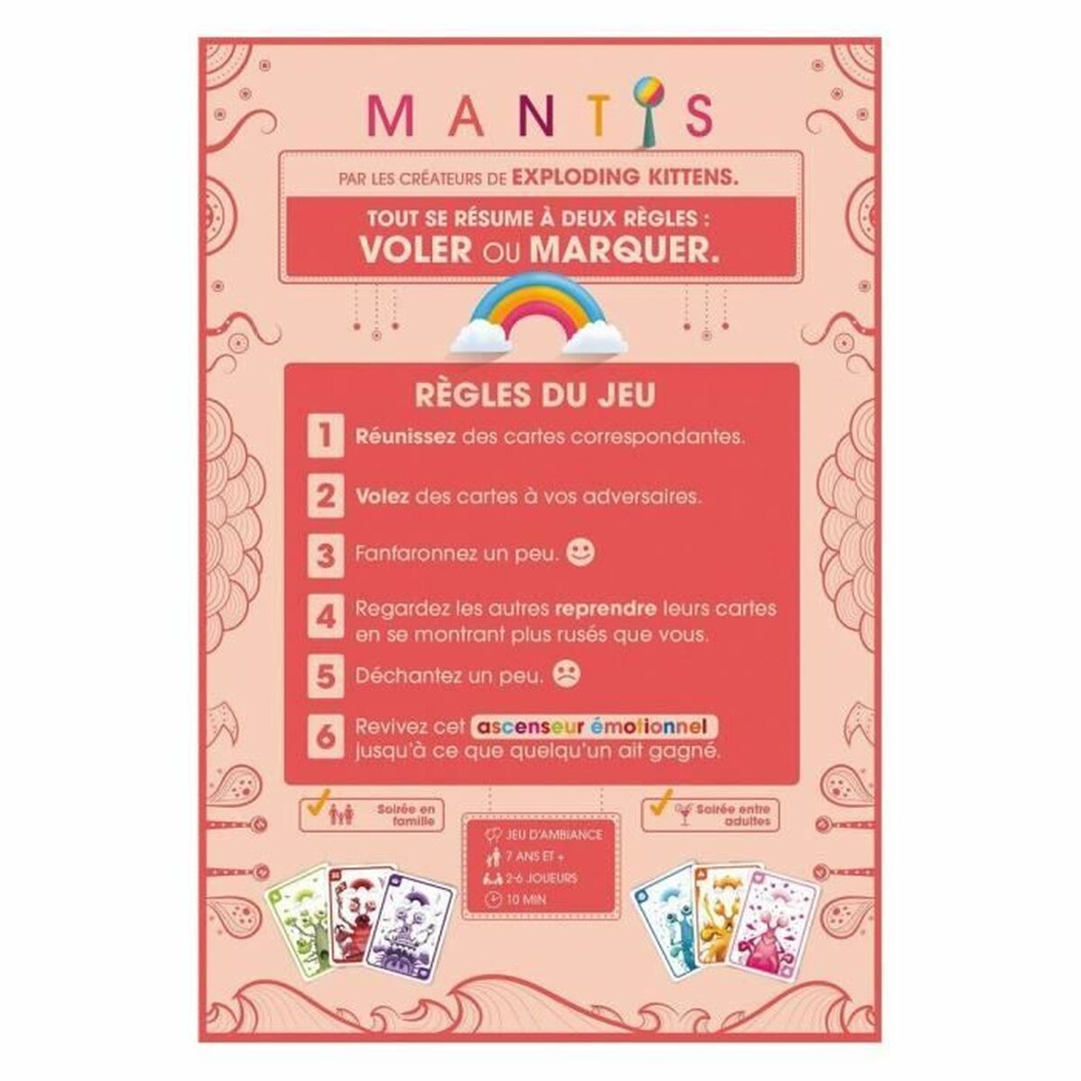 Sällskapsspel Asmodee Mantis