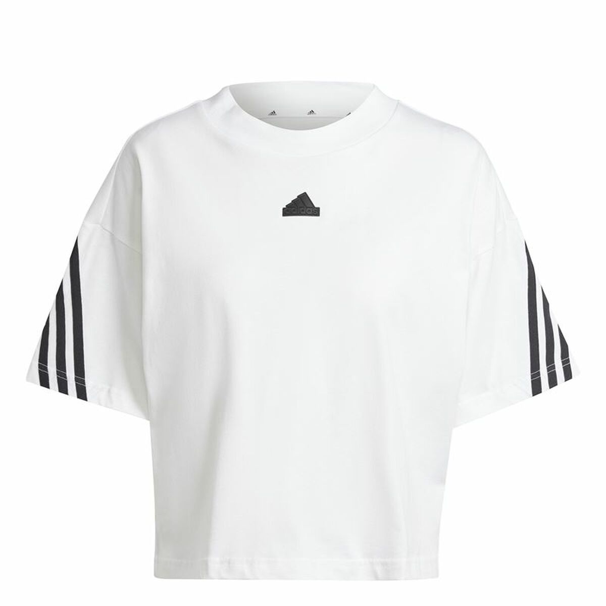 T-shirt med kortärm Dam Adidas Future Icons 3 Bandas (S)