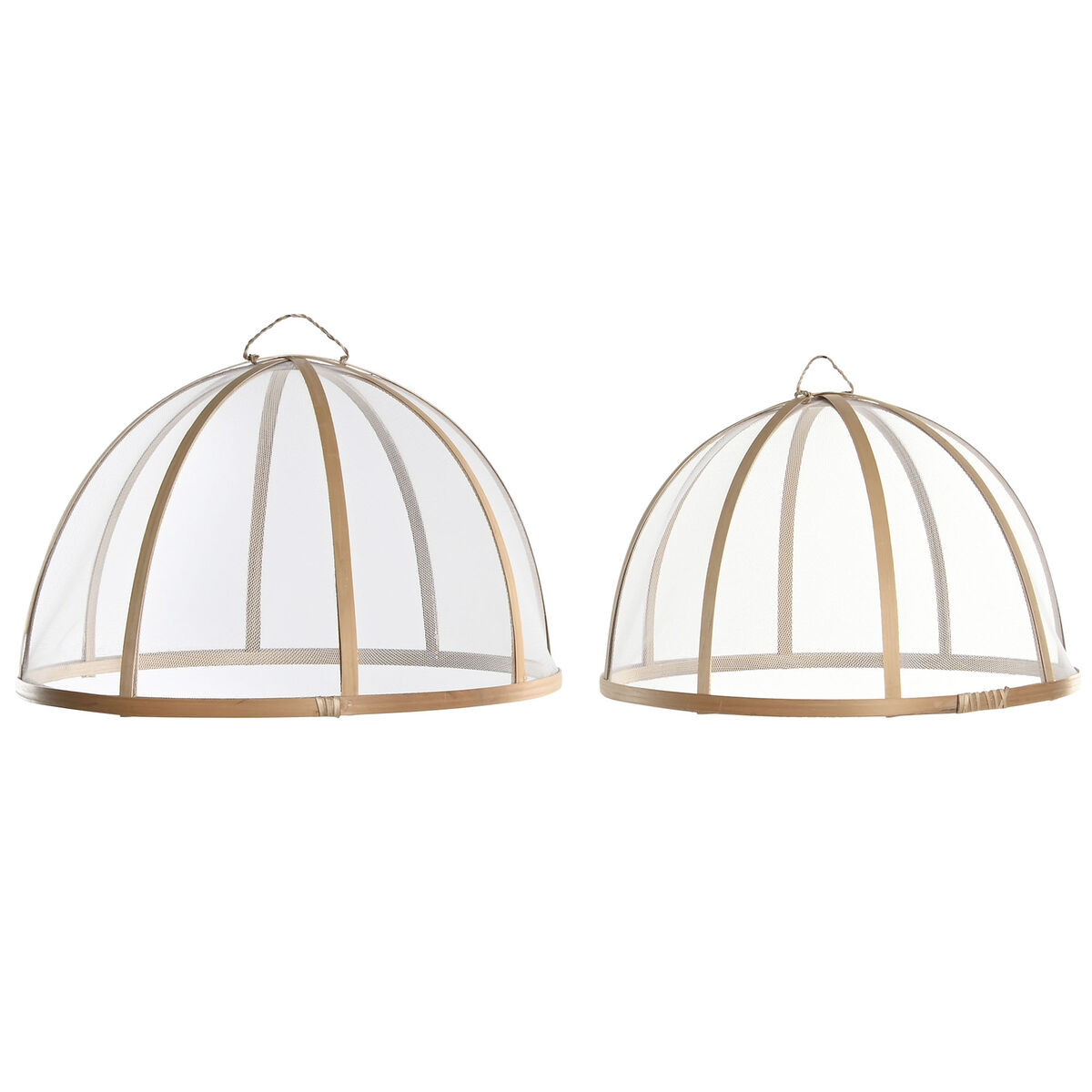 Plattbeklädnad Home ESPRIT Bambu 35 x 35 x 22 cm