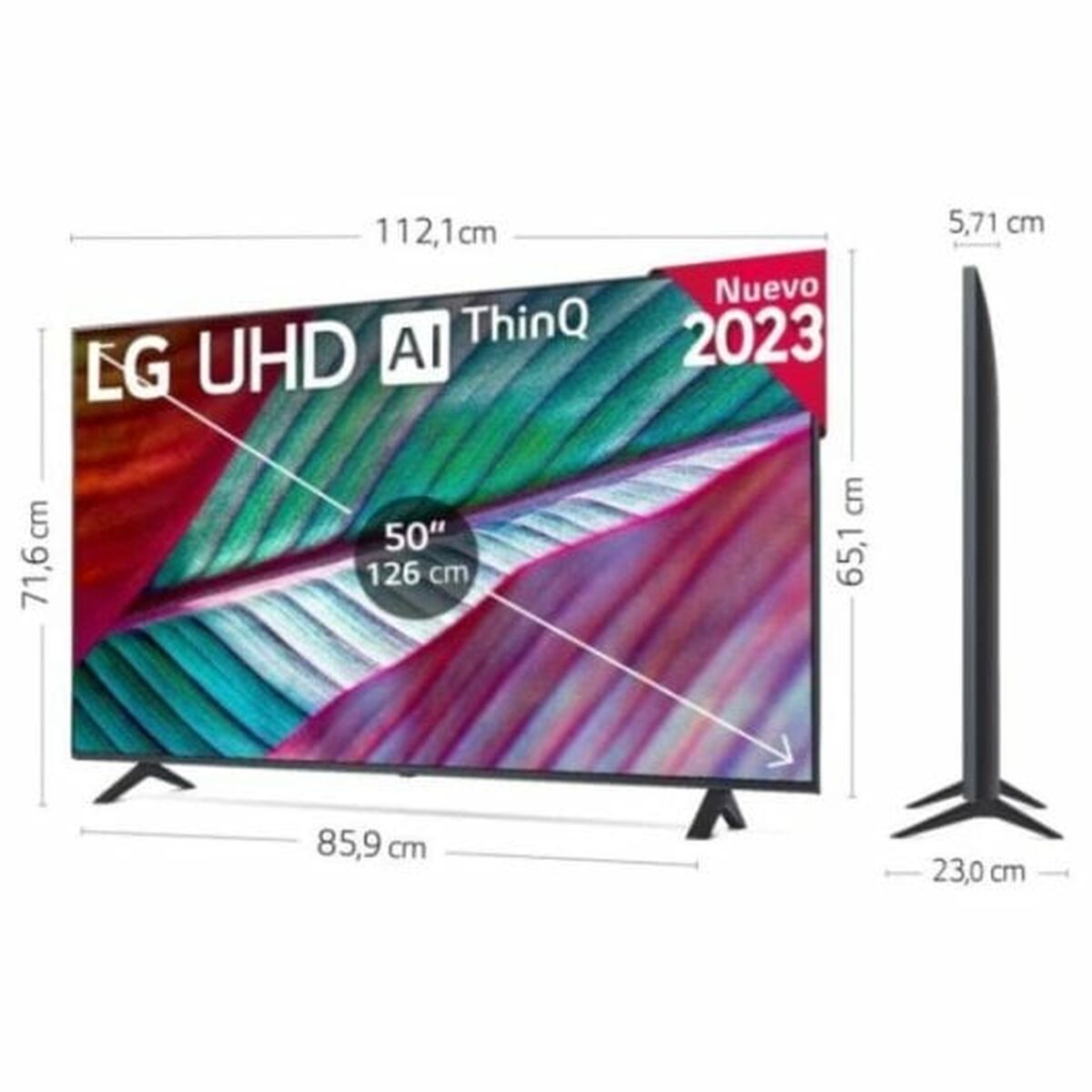 Smart TV LG 50UR781C0LK 4K Ultra HD 50" HDR Direct-LED - 3