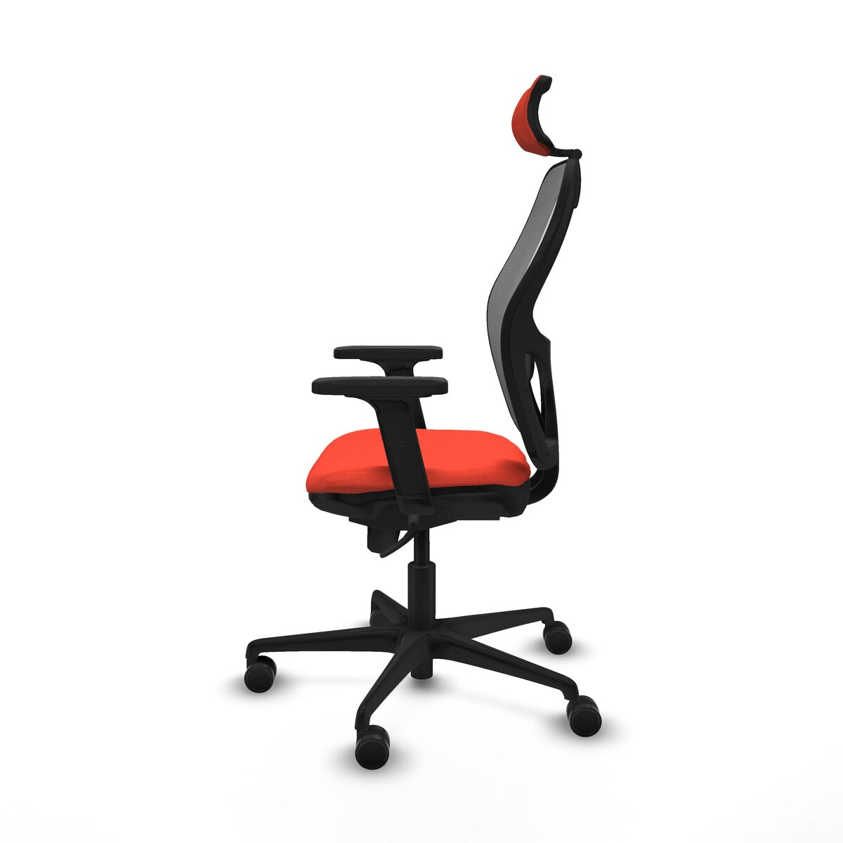 Kontorsstol med nackstöd Jorquera Piqueras y Crespo 2D036N2 Mörk Orange - 3