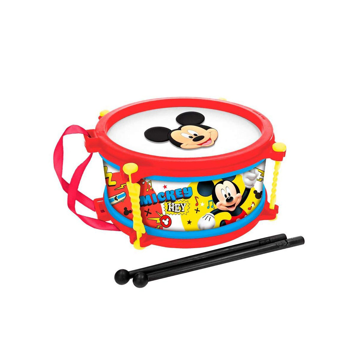 Trumma Mickey Mouse Mickey Mouse Mickey Mouse Röd - 2