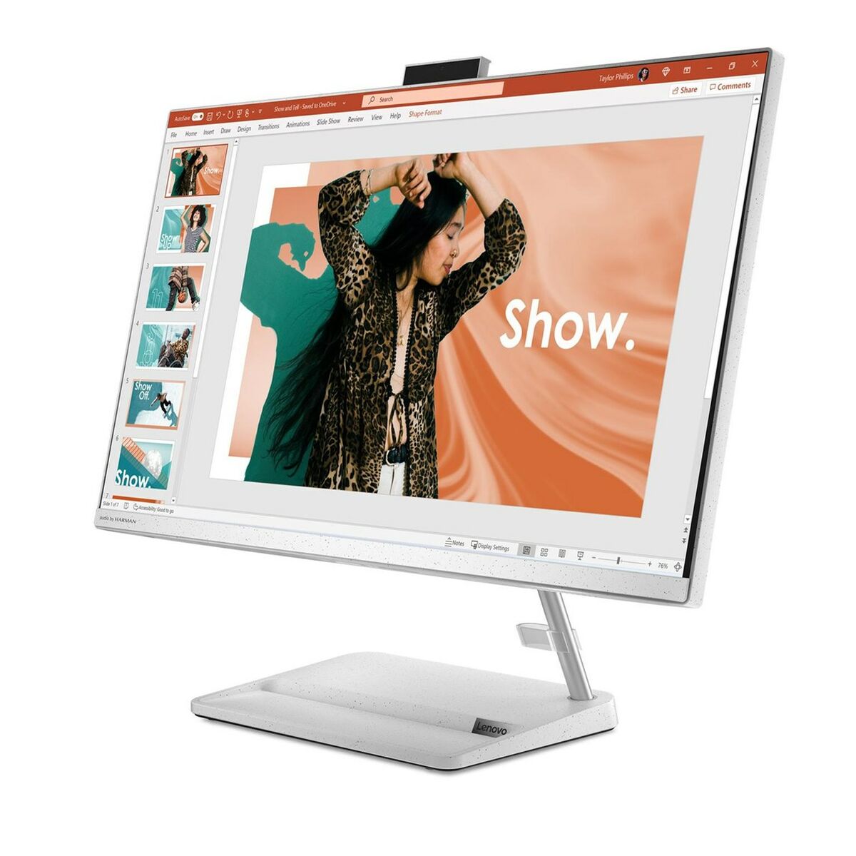 All in One Lenovo IdeaCentre 3 27" Intel Core I3-1215U 8 GB RAM 512 GB SSD - 3