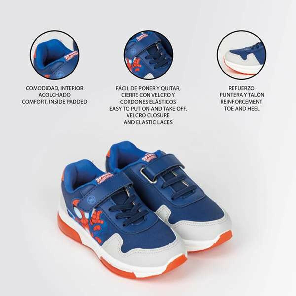 Sportskor med LED Spidey 28 - 3
