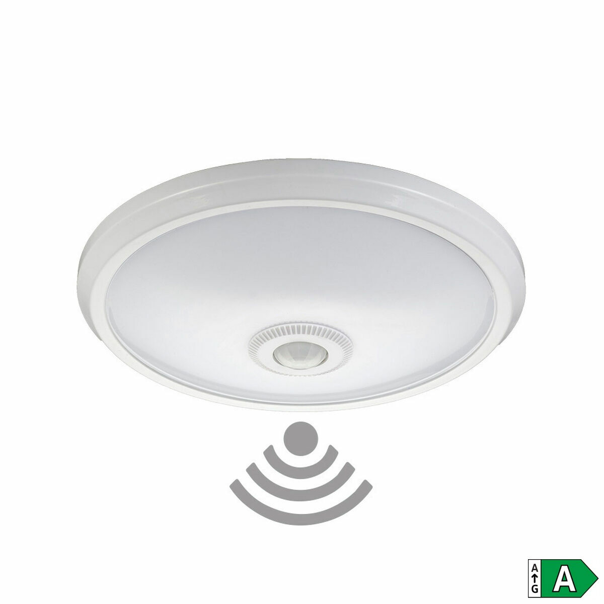 Taklampa EDM 32507 Vit Polymer A 50 W E27 - 2