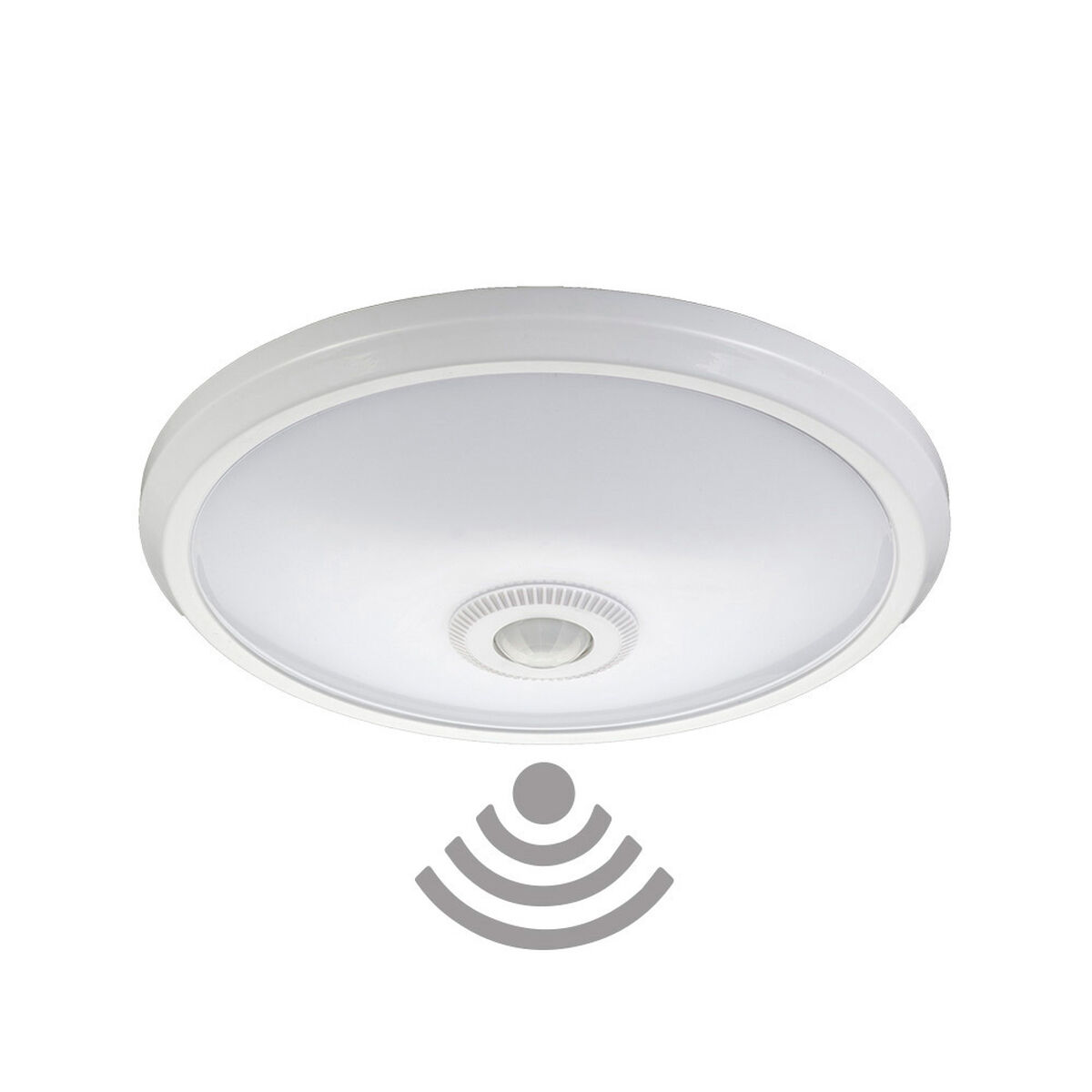 Taklampa EDM 32507 Vit Polymer A 50 W E27 - 5