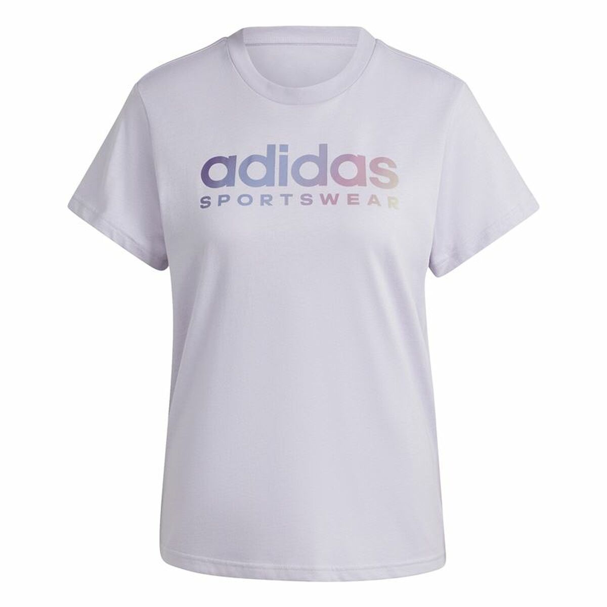 T-shirt med kortärm Dam Adidas Linear Spw Gt (XS)