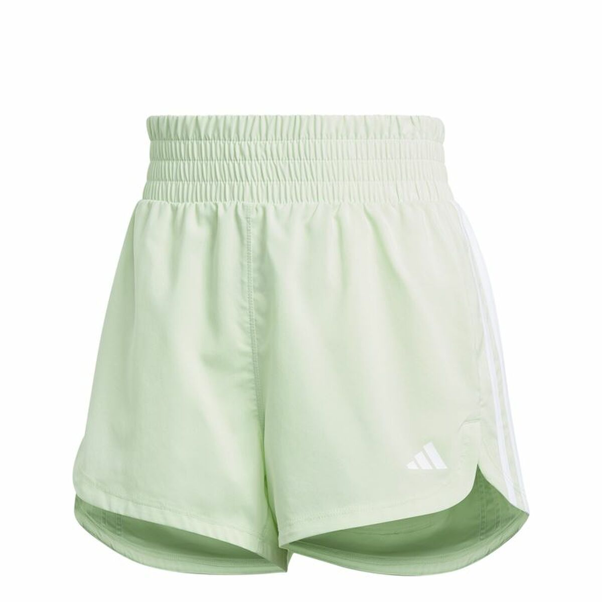 Träningsshorts Adidas Essentials Pacer Woven High Grön Ljusgrön
