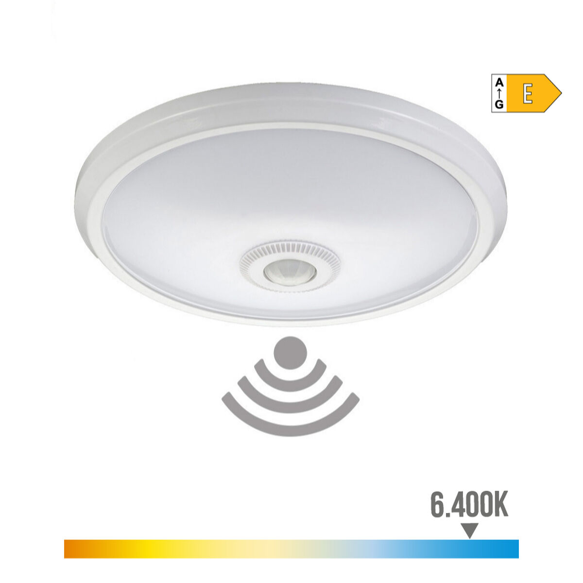 Vägglampa med LED EDM 32511 Polymer A E 16 W 78 w 1100 Lm Yta (6400 K) - 6