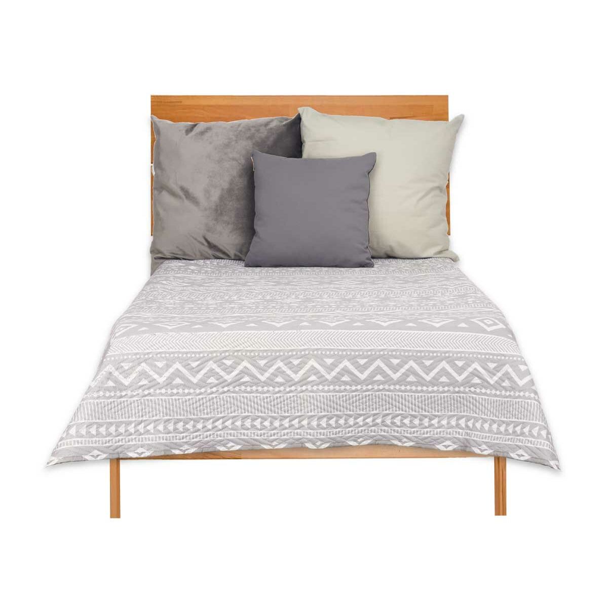 Vändbart överkast Gift Decor Vit Grå 240 x 260 cm 260 x 0,3 x 240 cm (6 antal) - 4