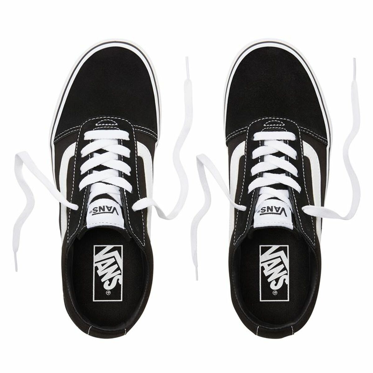 Sportskor Casual Barn Vans Ward Svart - 4
