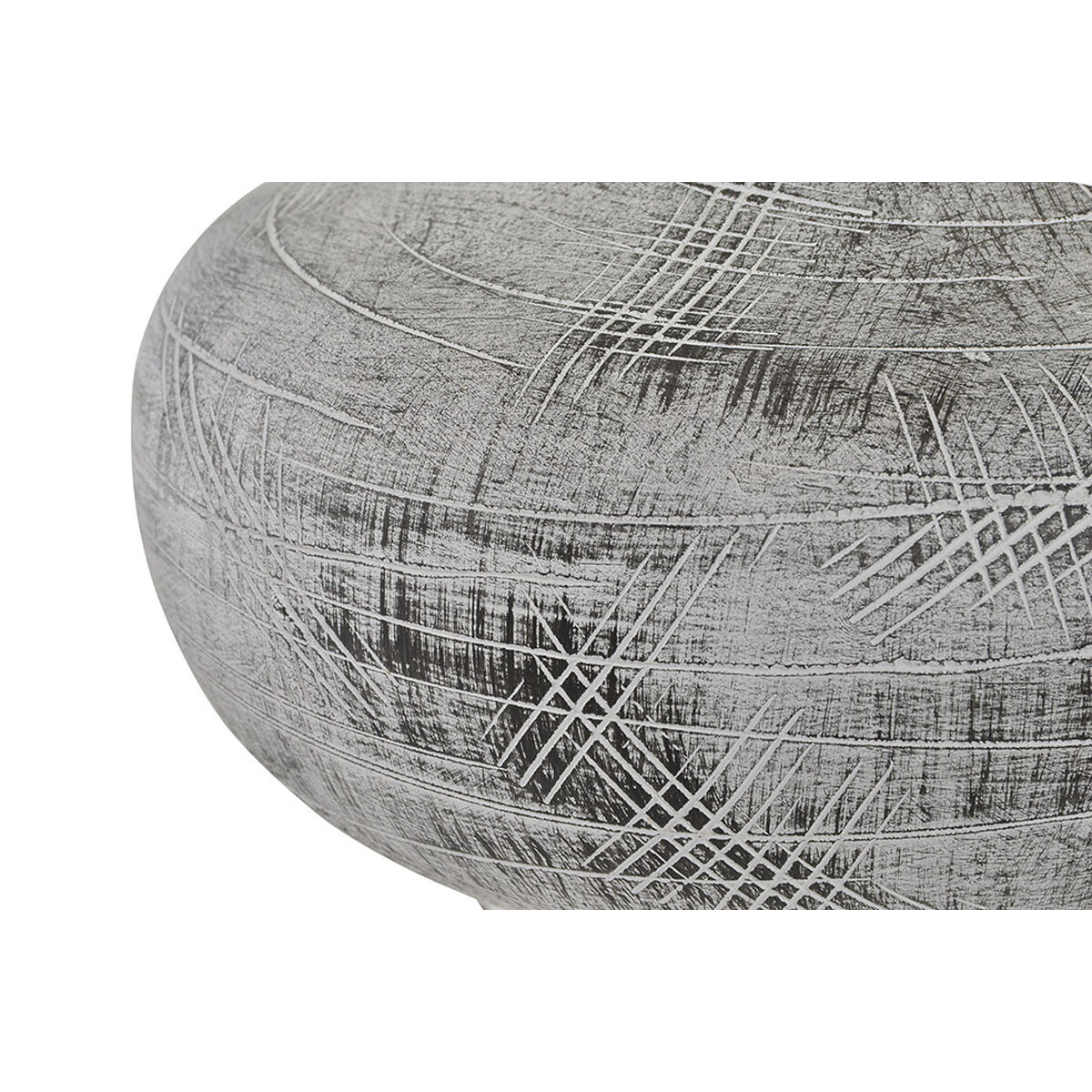 Bordslampa DKD Home Decor 40W Grå Vit 230 V 40 W (2 antal) (22 x 22 x 31 cm) - 3