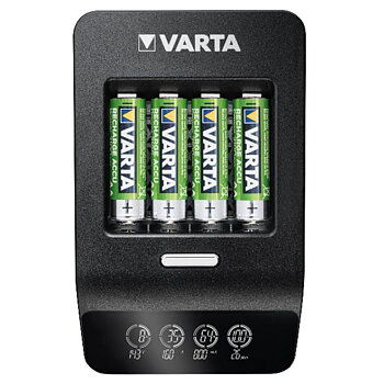 Laddare + Laddningsbara Batterier Varta 57685 101 441