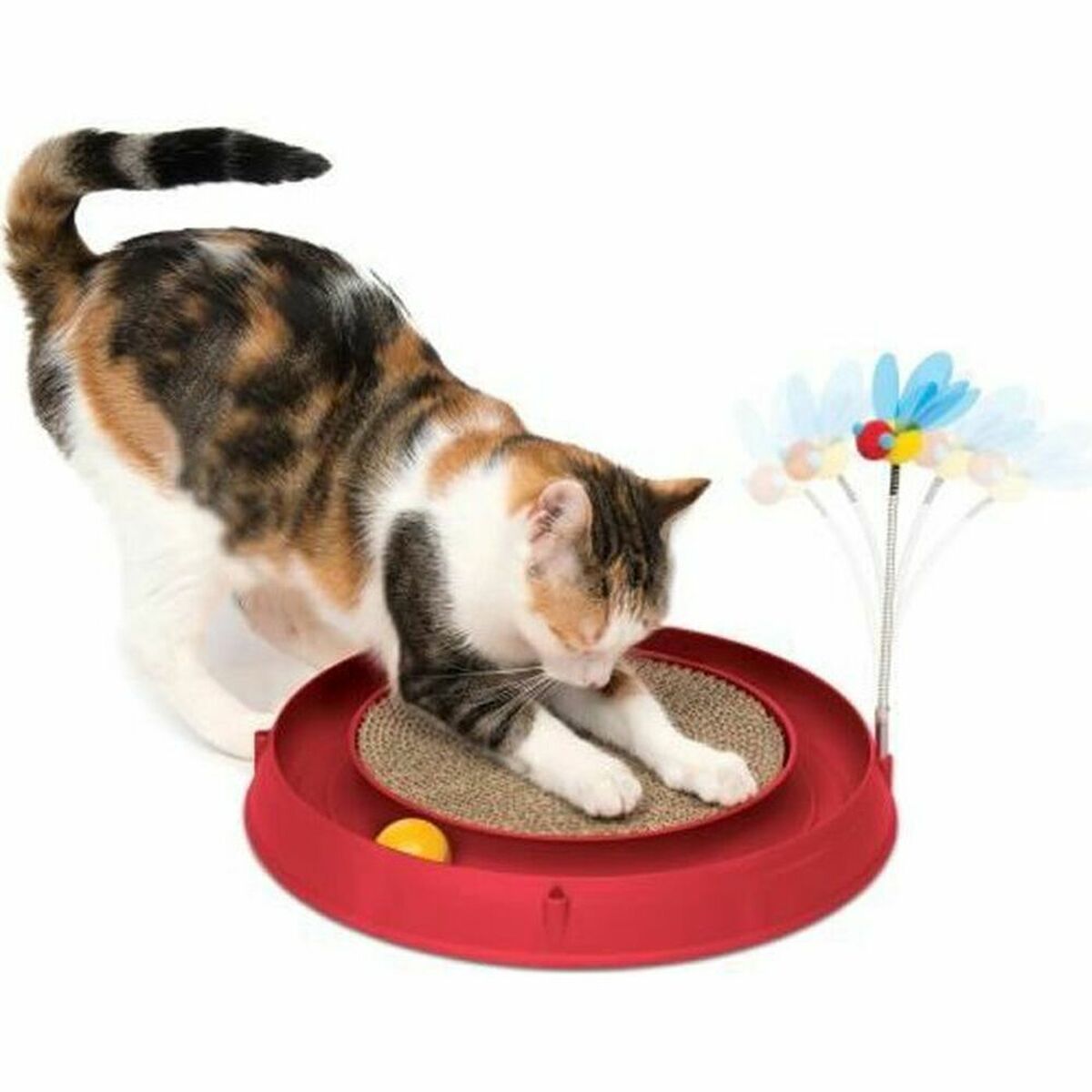 Kattleksaken Catit Ø 36 cm Röd - 2