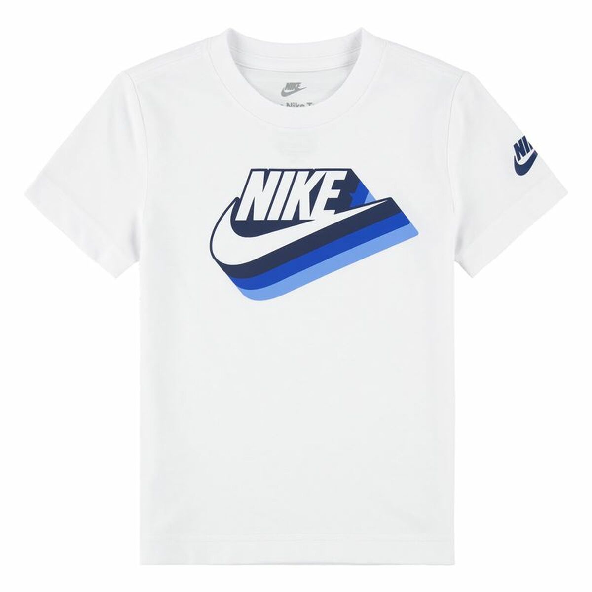Barn T-shirt med kortärm Nike Gradient Futura Ss 5-6 år
