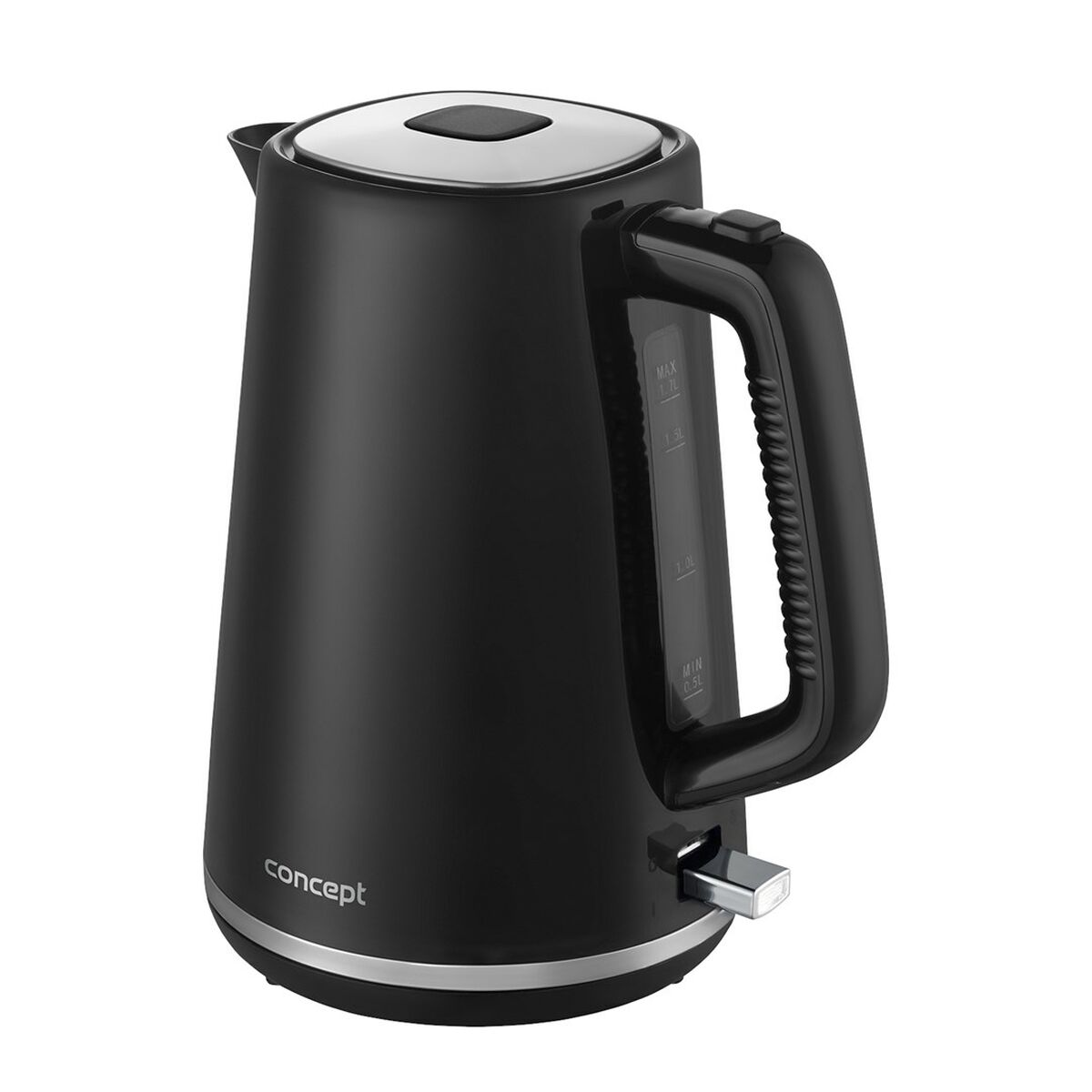 Vattenkokare Concept RK2375 Svart Plast 1850-2200 W 1,7 L - 3
