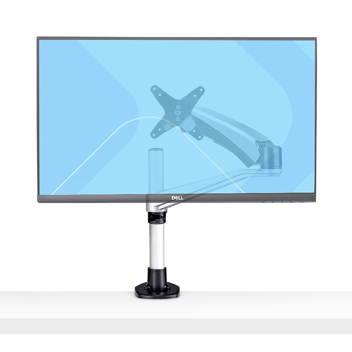 Bordfäste för Skärm Startech 1MP1ACG-MONITORARM 17" - 3