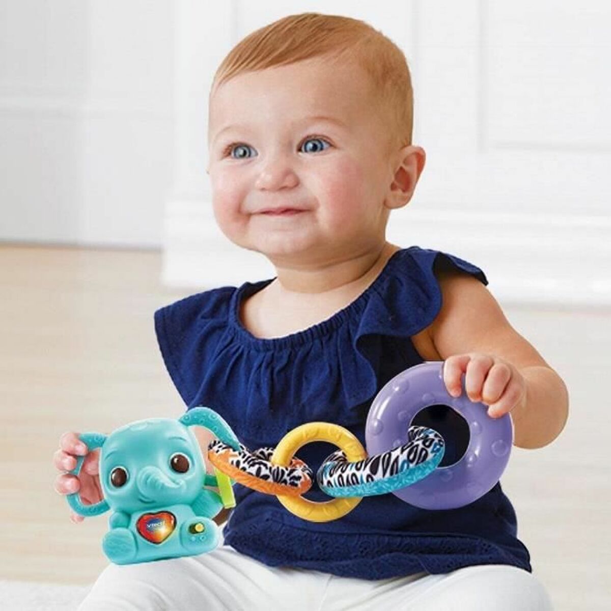 Hundleksak Vtech Baby NINO, ÉLÉPHANTEAU EMPILO 3 EN 1 - 5