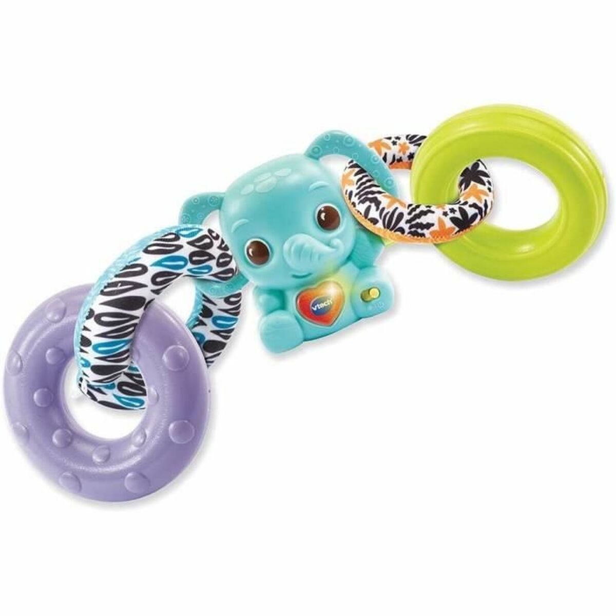 Hundleksak Vtech Baby NINO, ÉLÉPHANTEAU EMPILO 3 EN 1 - 4
