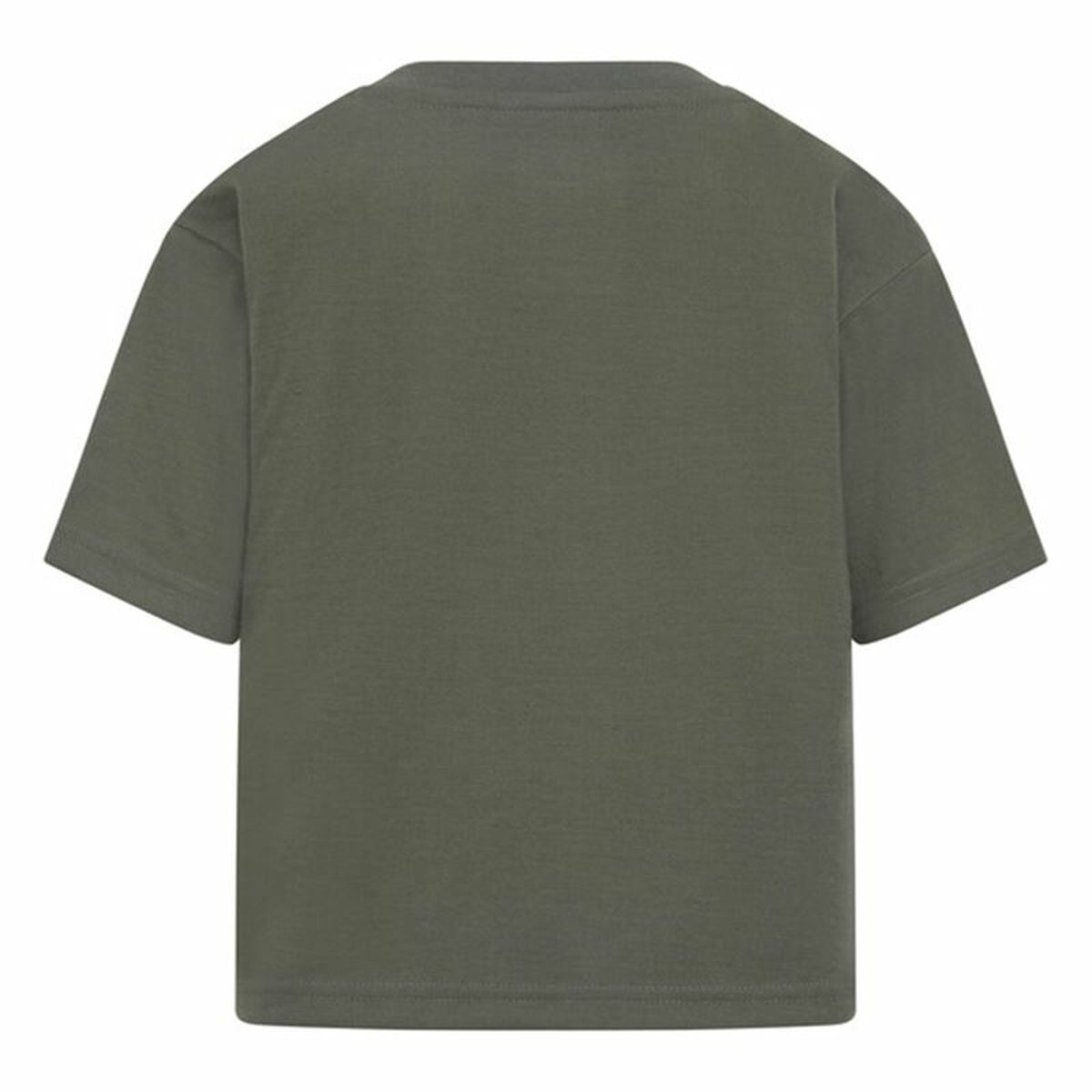 Barn T-shirt med kortärm Converse Chuck Patch Boxy Oliv - 2