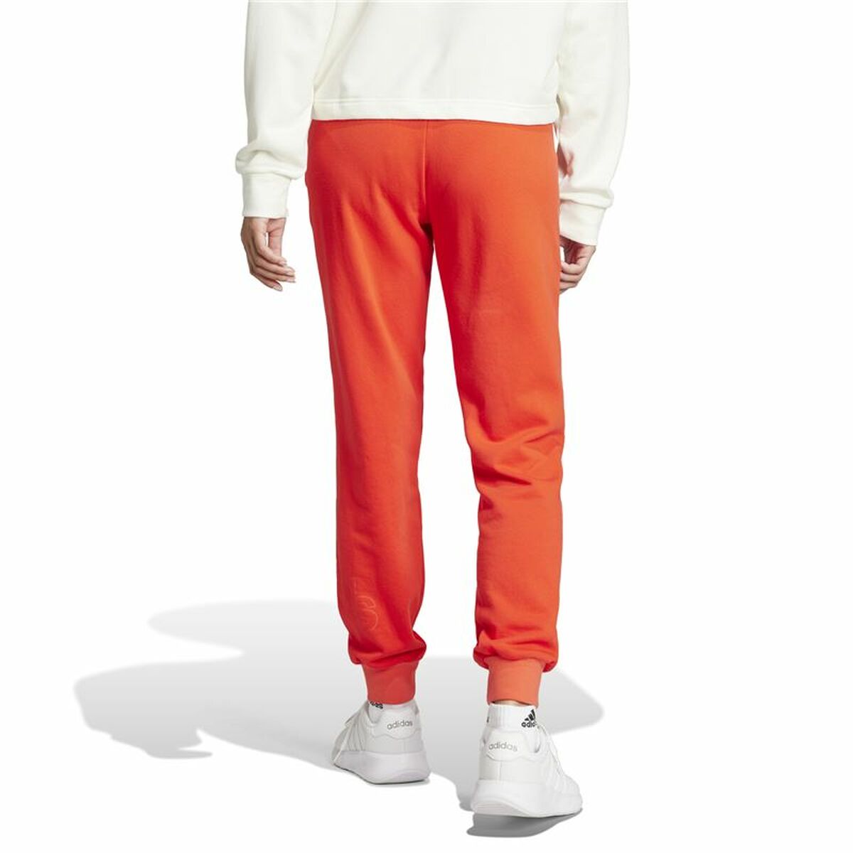 Långa träningsbyxor Adidas Bluv Röd Kvinna - 3