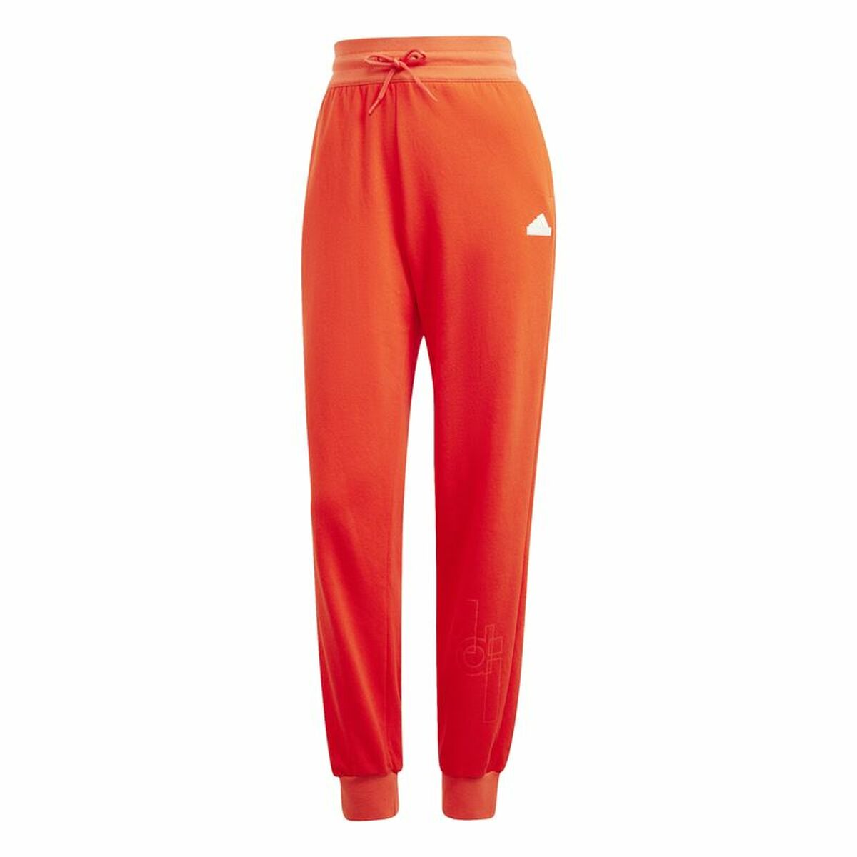 Långa träningsbyxor Adidas Bluv Röd Kvinna