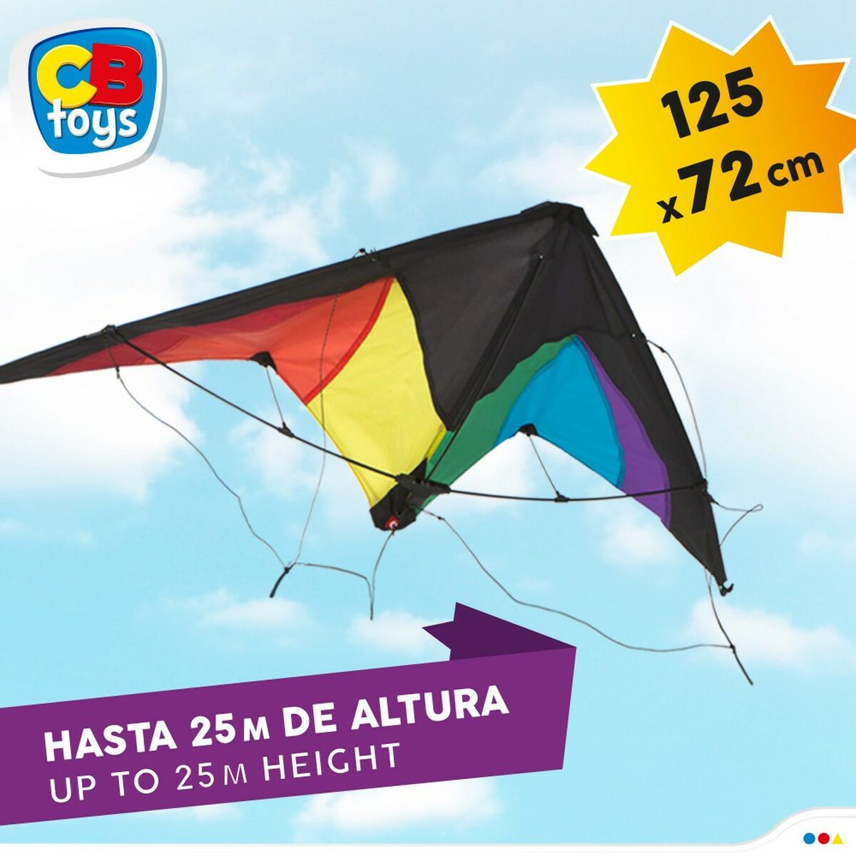 Komet Eolo Pop-Up Magic 125 x 72 cm Regnbåge 12 antal - 2