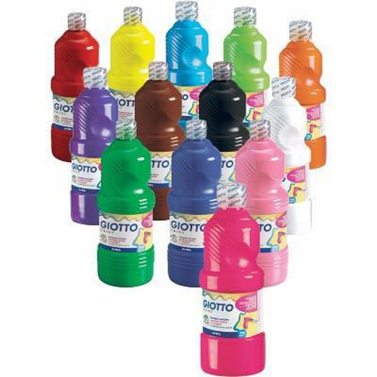 Gouache Giotto Orange 500 ml (6 antal) - 2