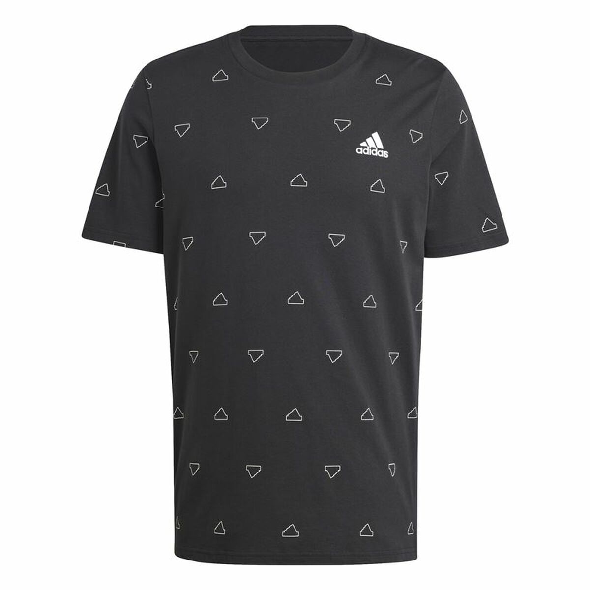 T-shirt med kortärm Herr Adidas Essentials Monogram M