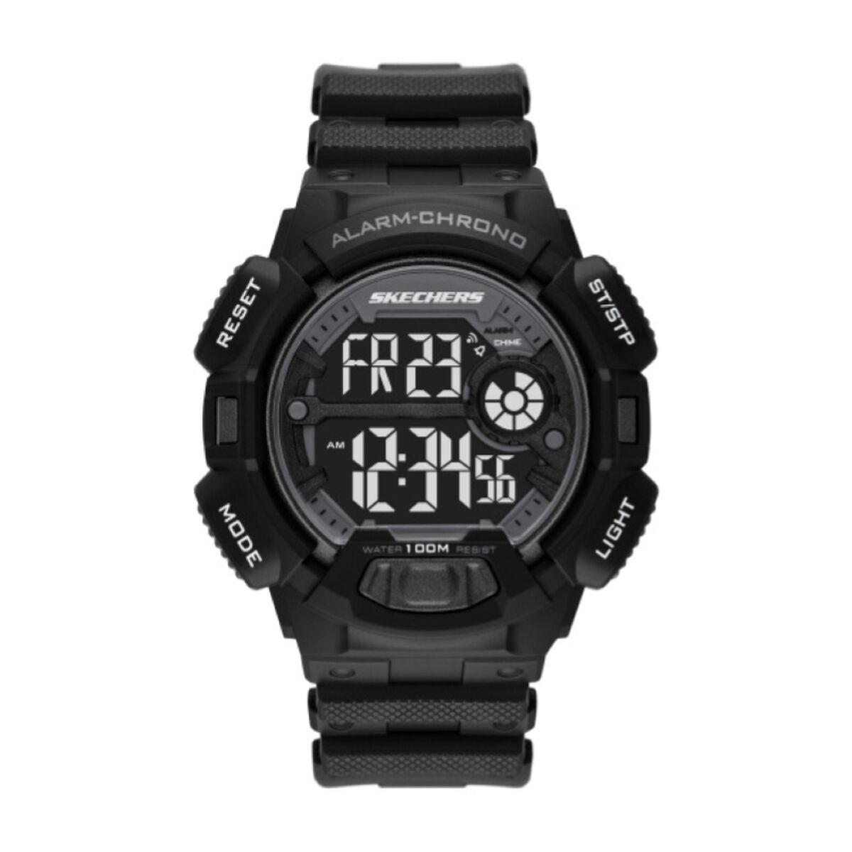 Herrklocka Skechers SR1134 Svart Silvrig