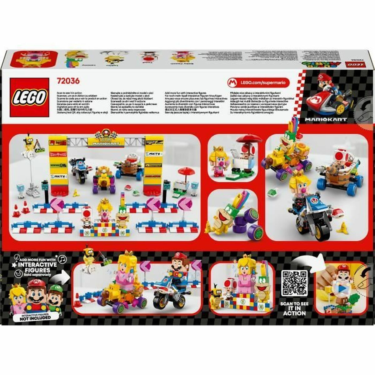 Byggsats Lego Super Mario 72036 Mario Kart - 6