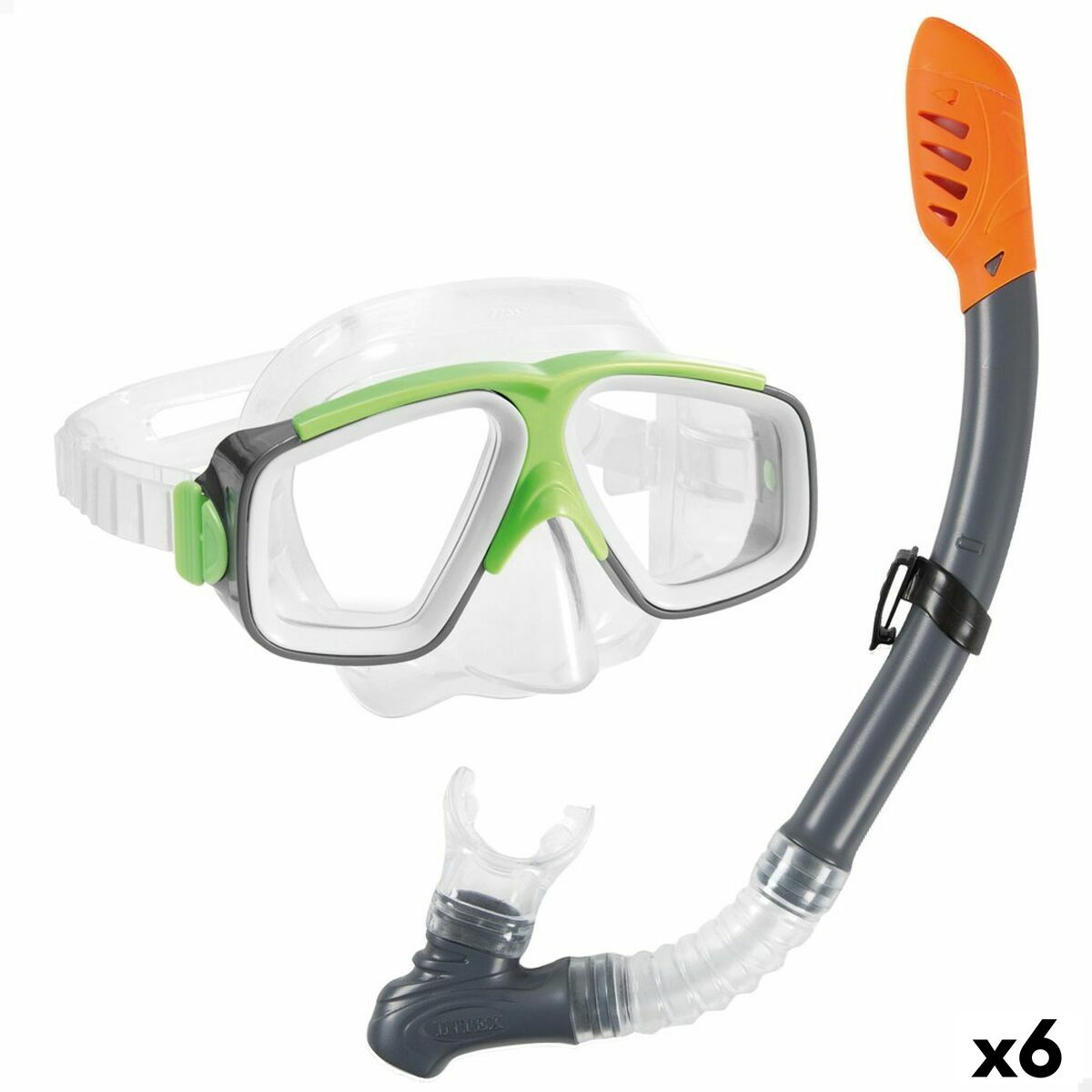 Snorkel och cyklop Intex Surf Rider Barn - 13
