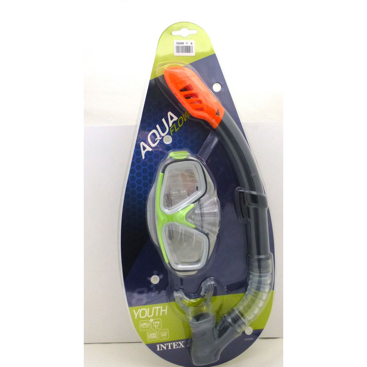 Snorkel och cyklop Intex Surf Rider Barn - 10