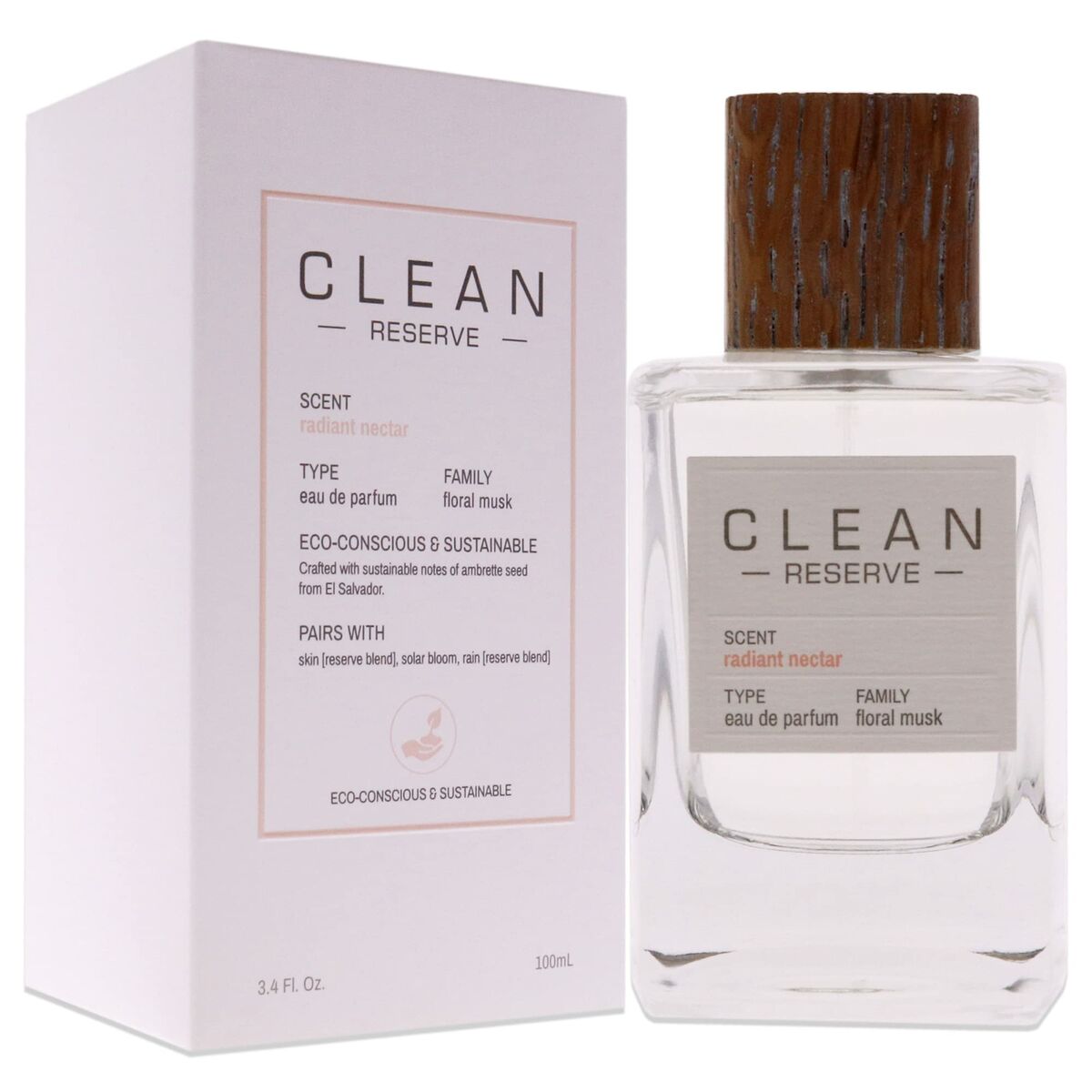 Parfym Unisex Clean RESERVE RADIANT NECTAR EDP 100 ml