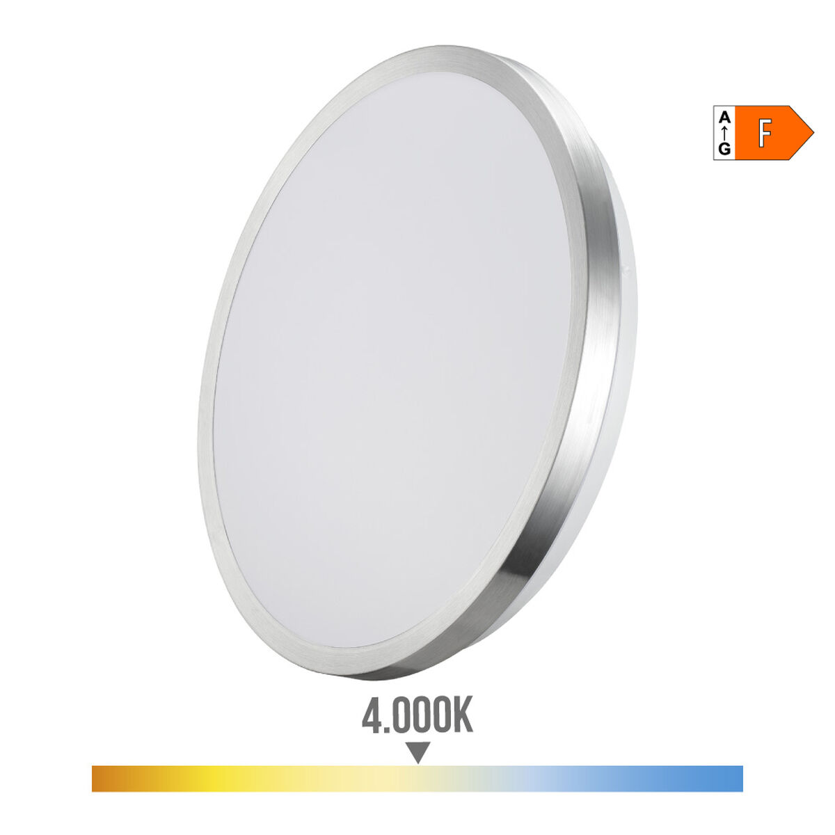 Infälld taklampa/vägglampa med LED EDM 32566 F 12 W (4000 K) - 4