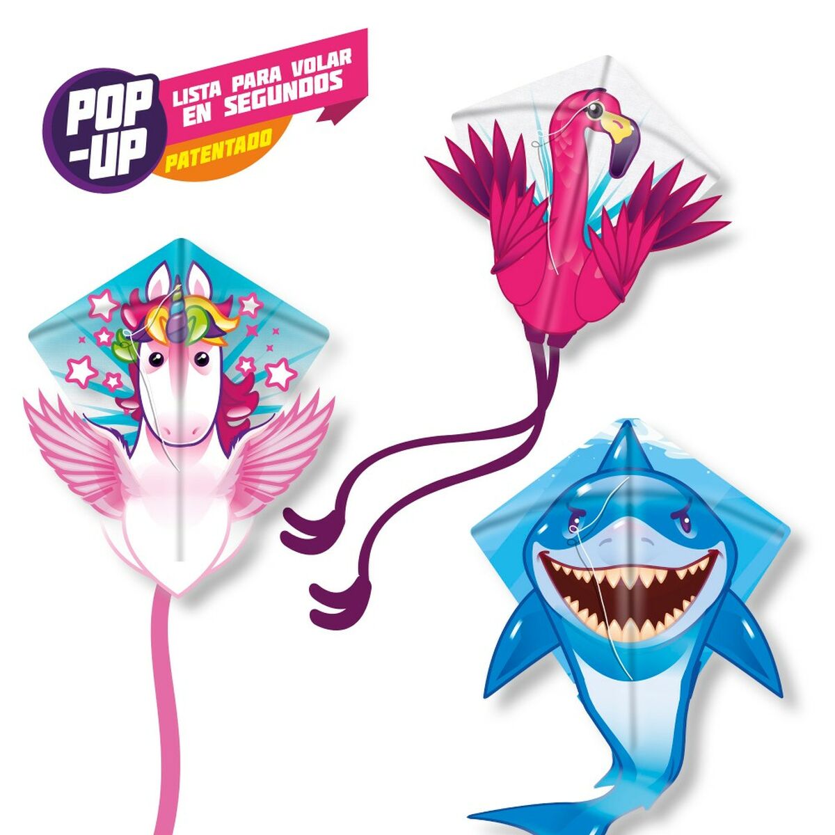 Komet Eolo Pop-up Diamant 58 x 69 x 4 cm 12 antal - 14
