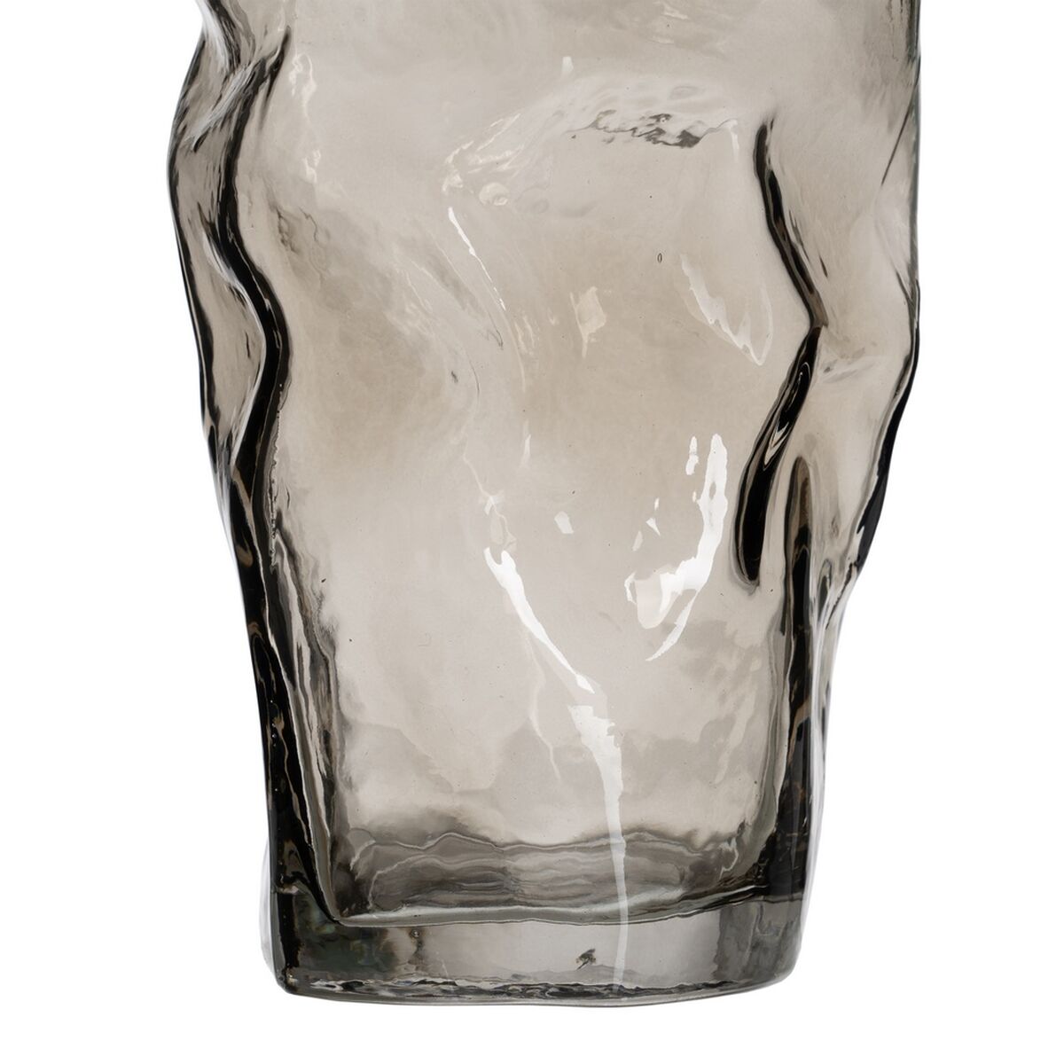 Vas Grå Glas 19 x 17 x 38,5 cm - 5