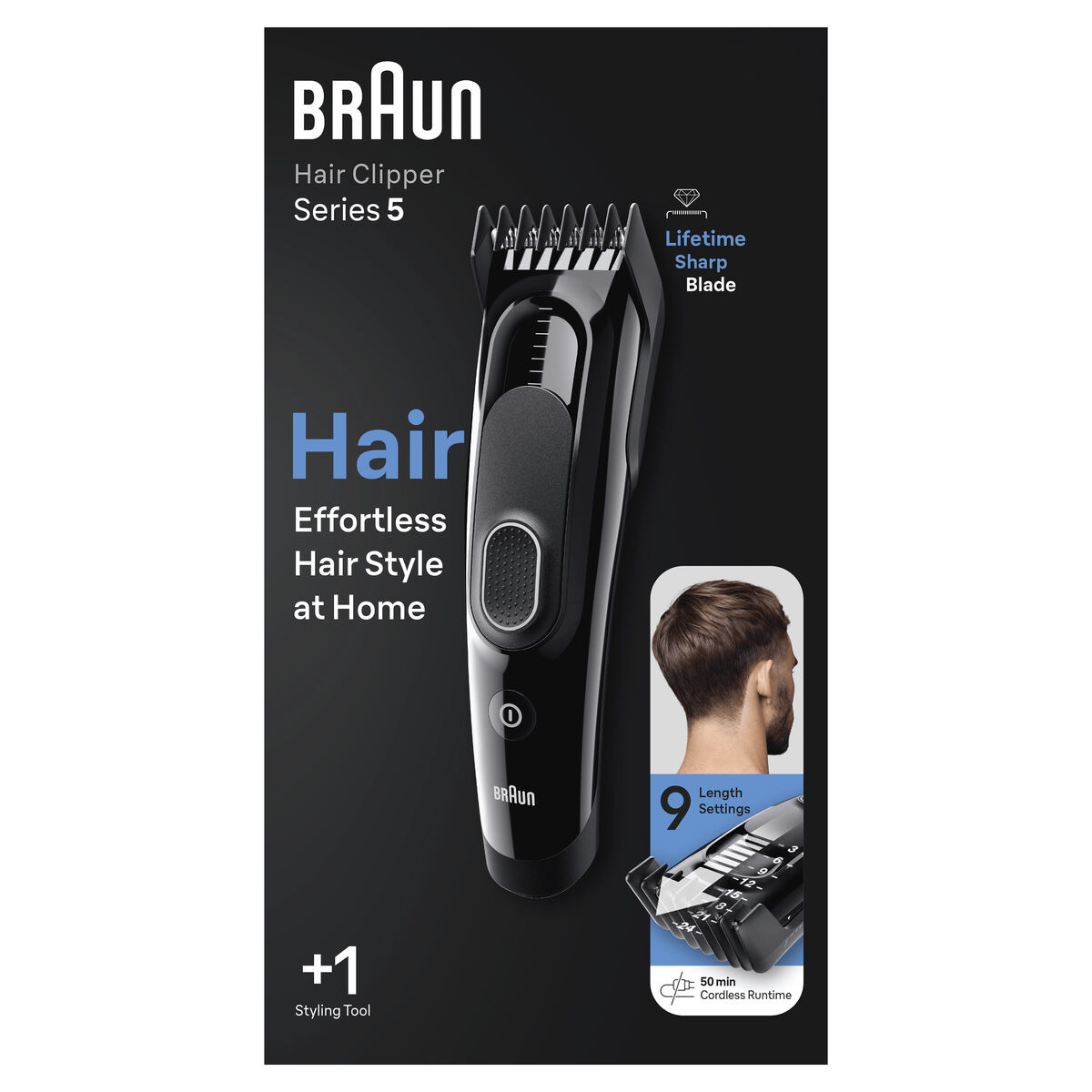 Hårtrimmer/ Rakapparat Braun HC5310