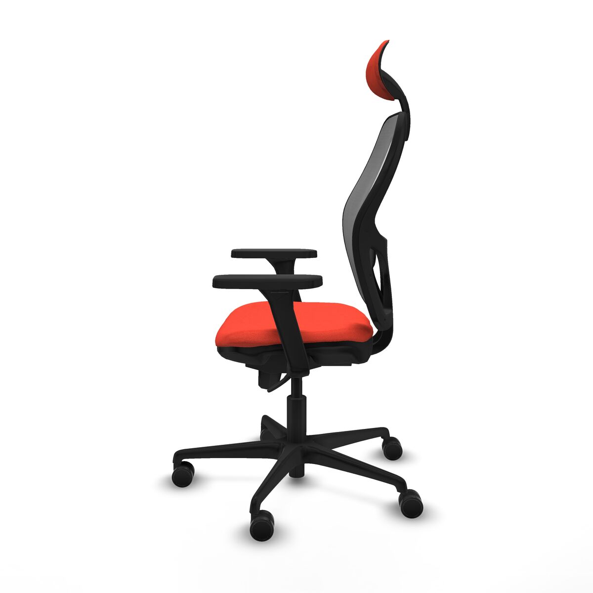 Kontorsstol med nackstöd Jorquera Piqueras y Crespo 3D036N1 Mörk Orange - 3