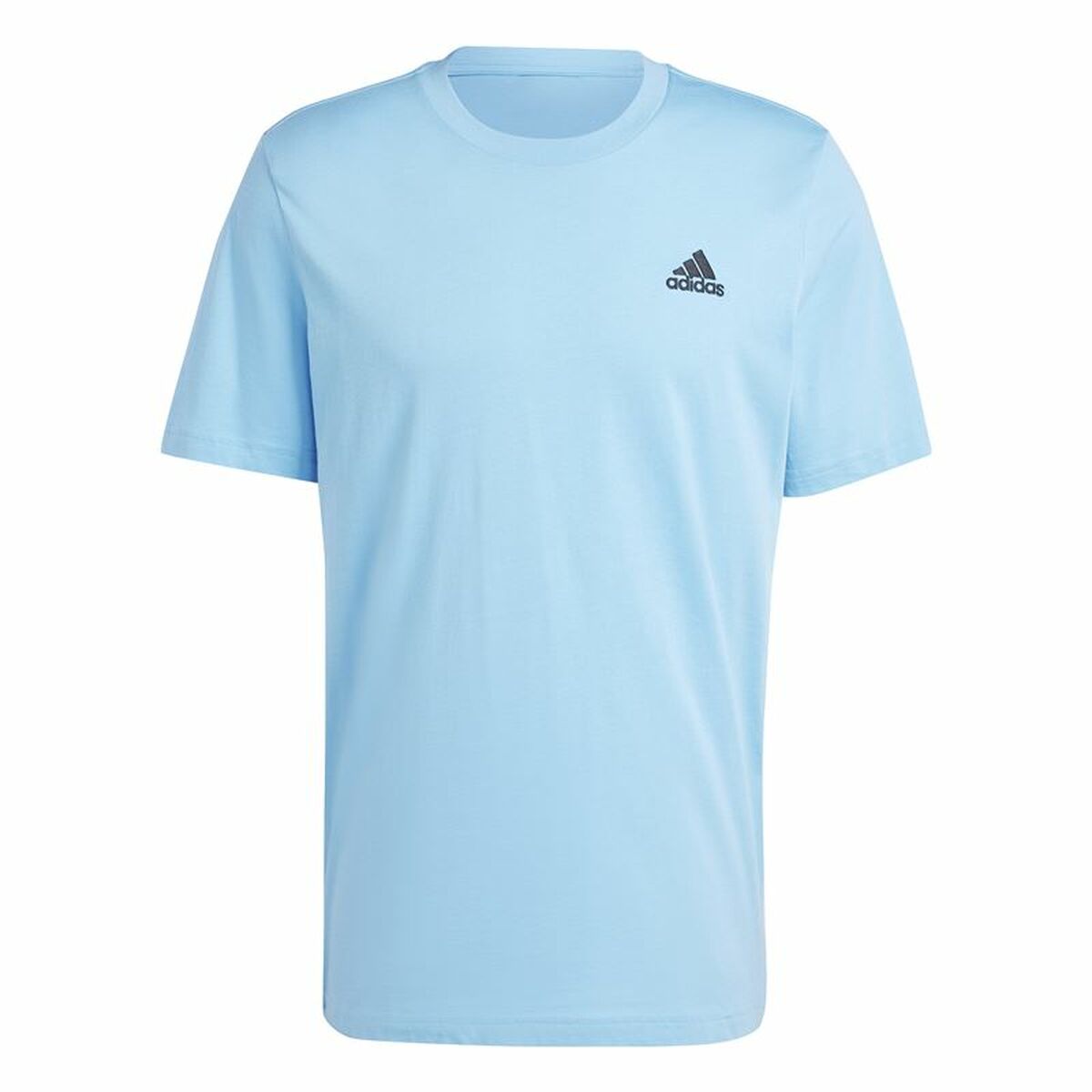 T-shirt med kortärm Herr Adidas Badge Of Sport Blå XL