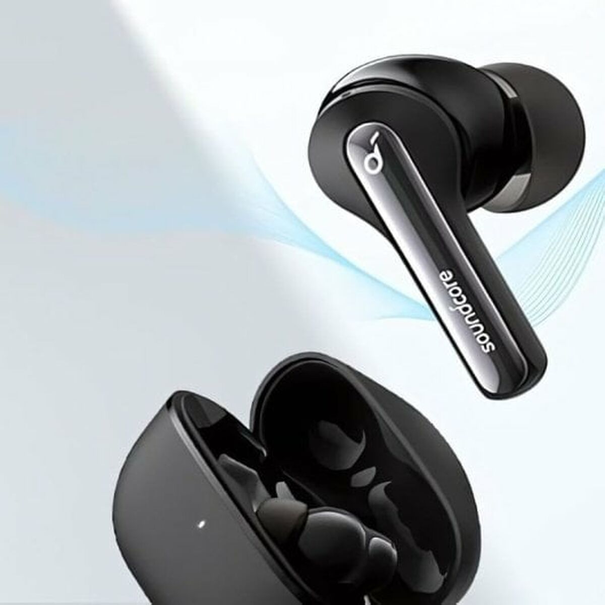 Hörlurar med Mikrofon Soundcore Svart - 2
