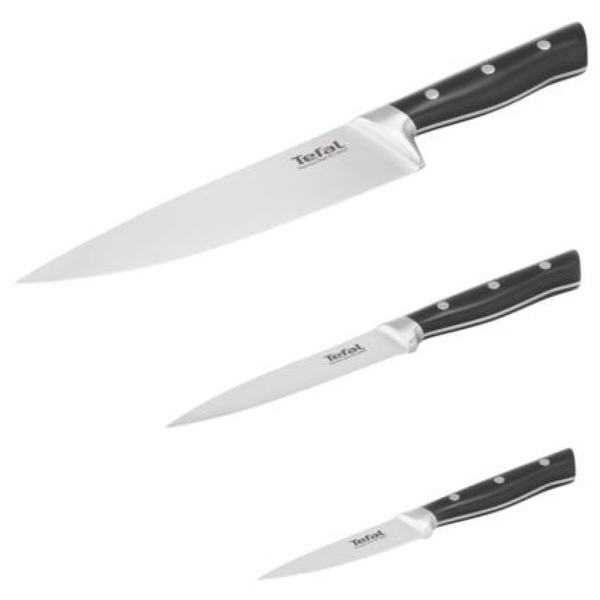 Knivset Tefal Multicolour Rostfritt stål 3 Delar