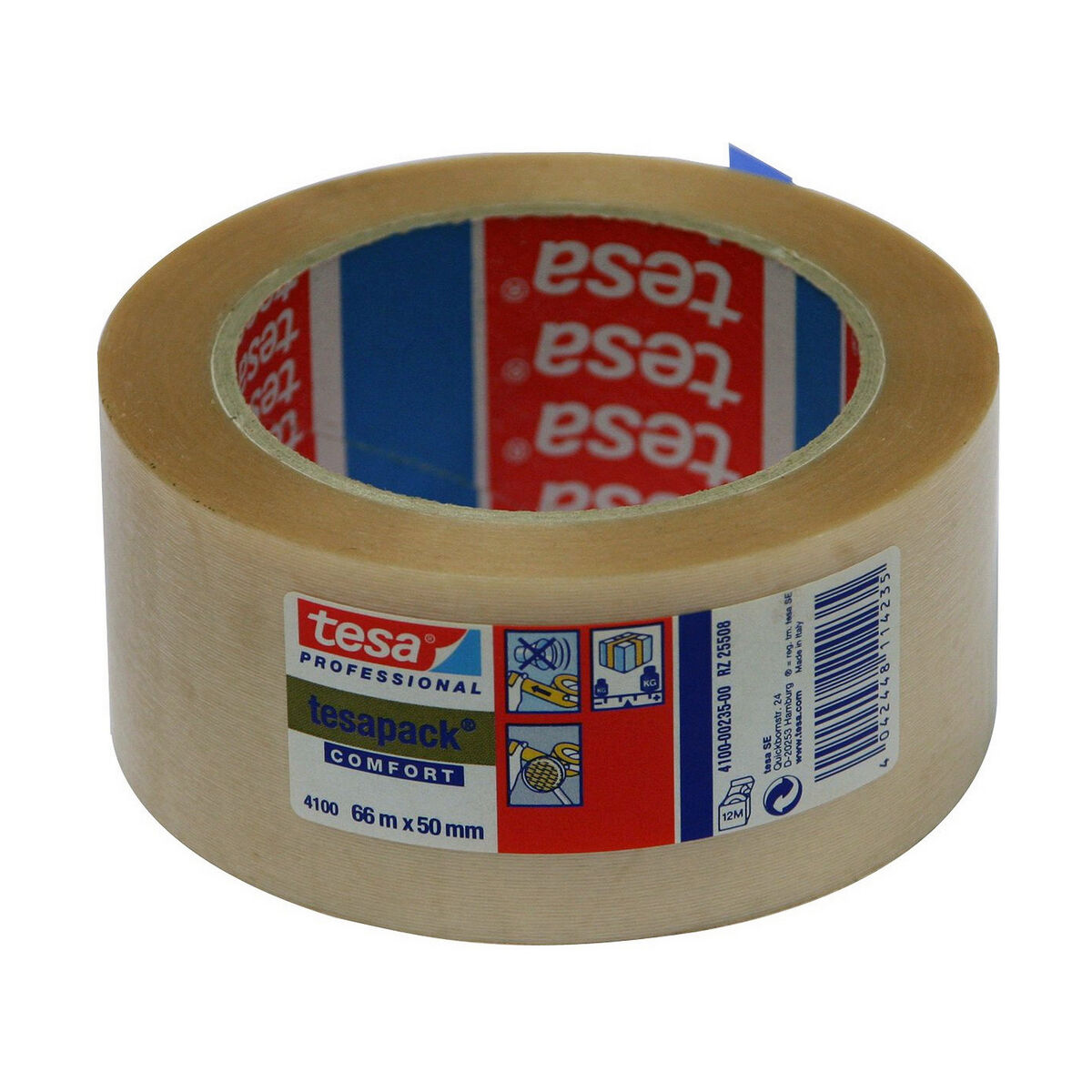 Självhäftande band TESA 50 mm x 66 m Transparent PVC - 5