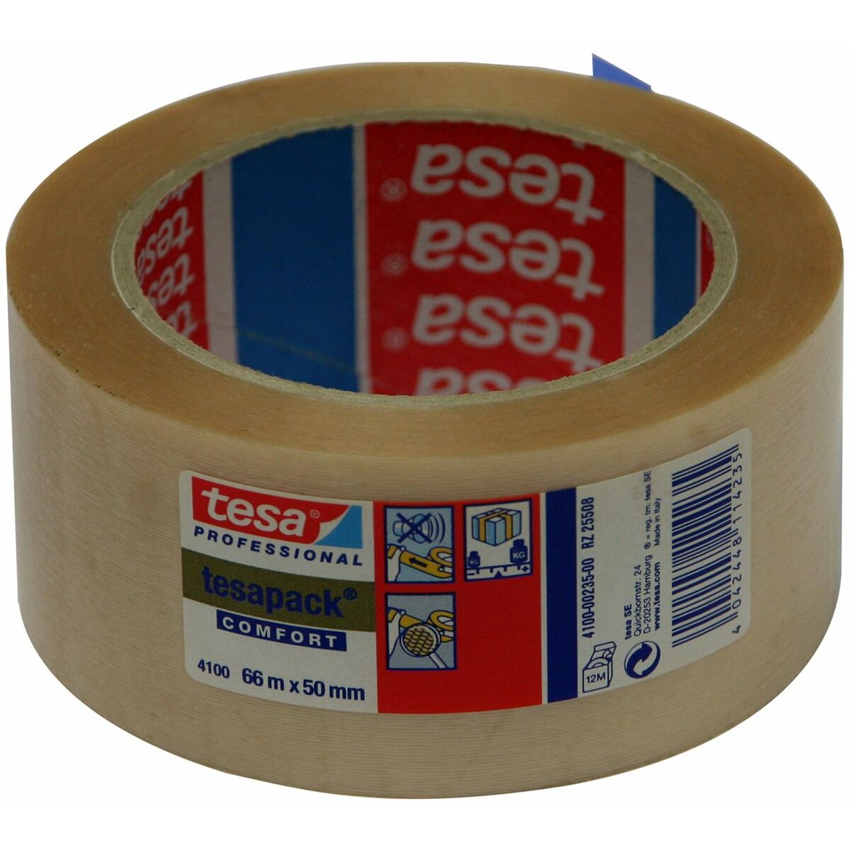 Självhäftande band TESA 50 mm x 66 m Transparent PVC