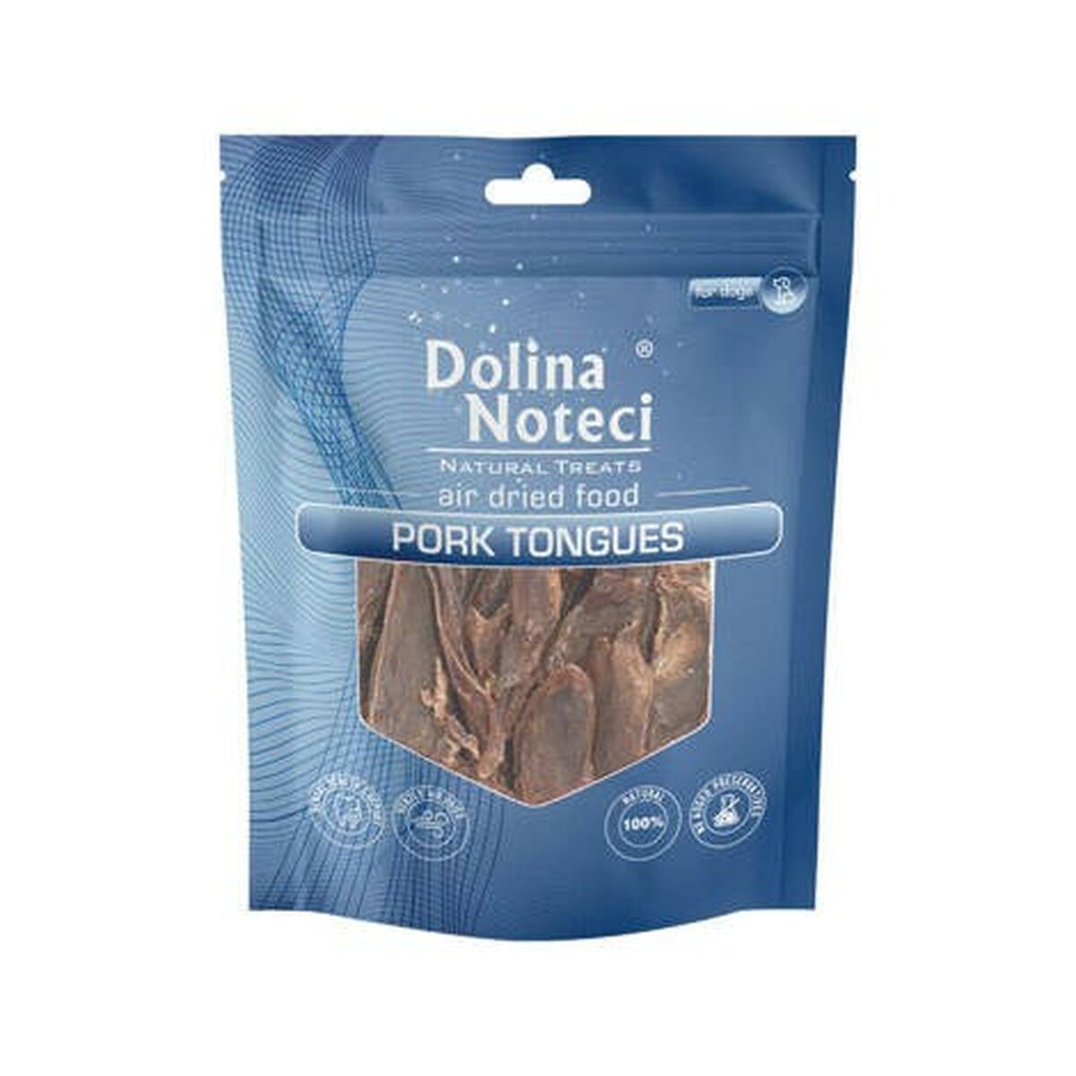 Hundgodis Dolina Noteci Pork Tongues Gris 150 g
