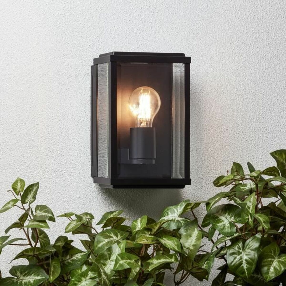 Vägglykta Brilliant Gaia Svart Metall 60 W E27 - 2