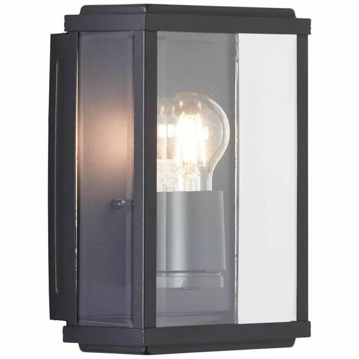 Vägglykta Brilliant Gaia Svart Metall 60 W E27