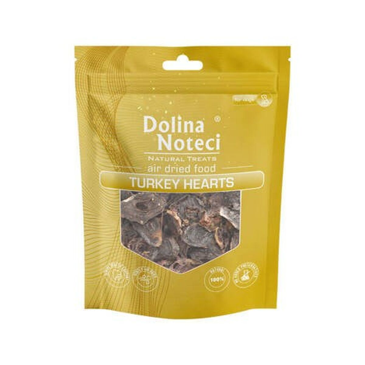 Hundgodis Dolina Noteci Turkey Hearts 170 g